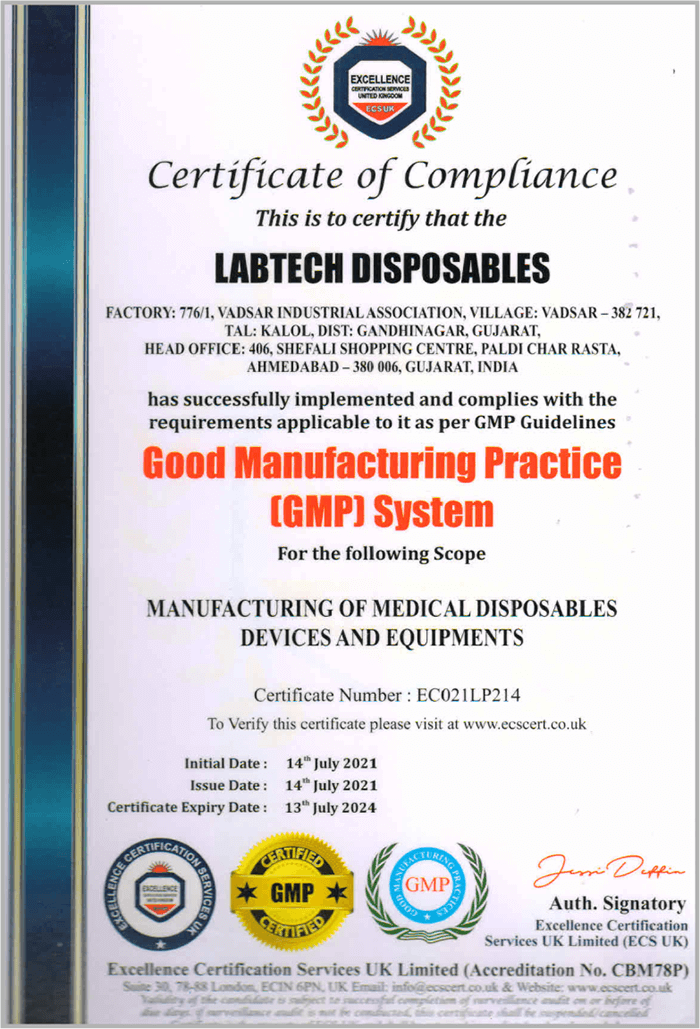 Quality Certificates