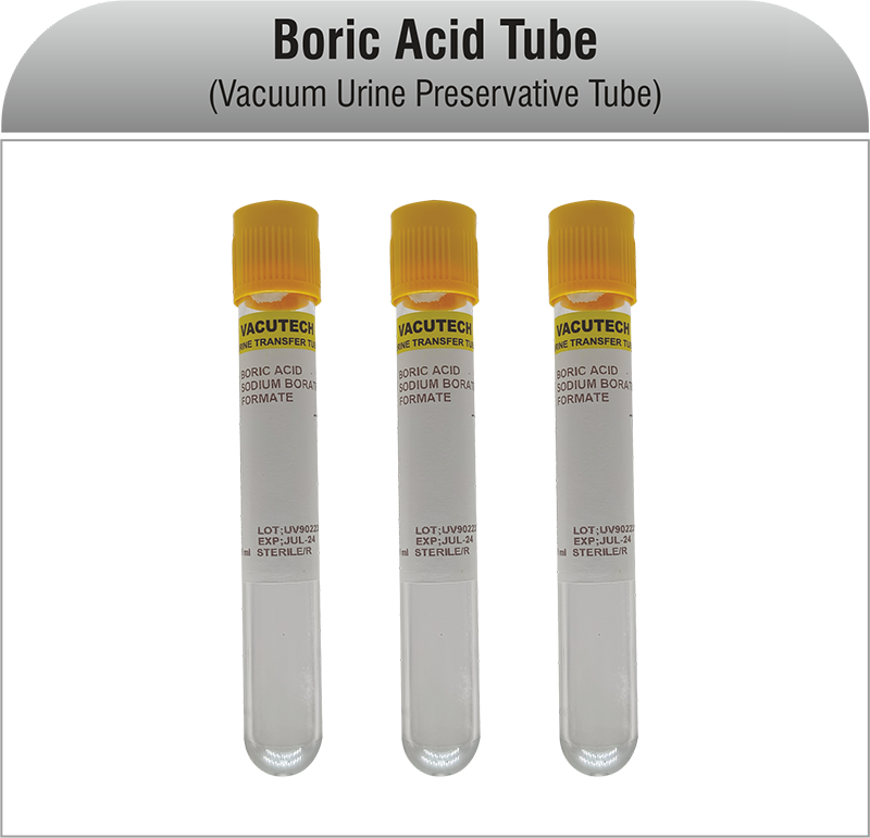Manufacturer of Boric Acid Tube in India