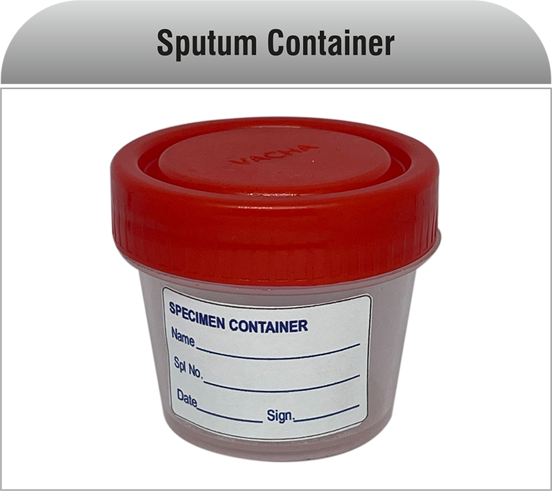 Manufacturer of Sputum Container in India