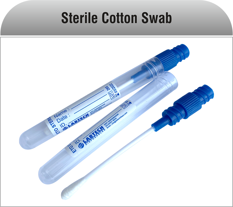 Manufacturer of Sterile Cotton Swab in India